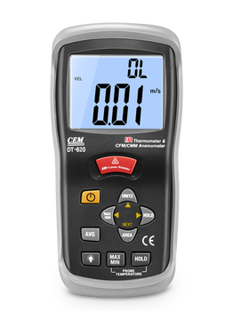 เครื่องวัดความเร็วลม cem dt-618b